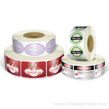 Custom Logo cosmetic Label